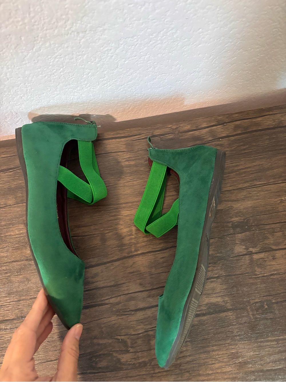 Green shoes size 8.5 - Picture 4 of 6